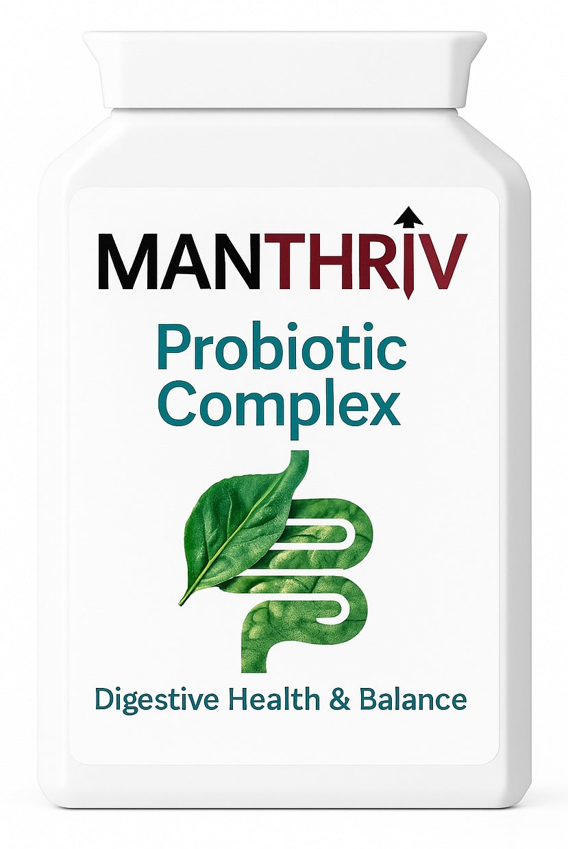 ManThriv Probiotic Complex — Gut Health & Immune Support
