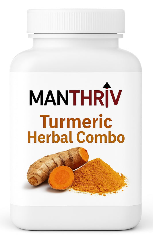 ManThri Turmeric Herbal Combo — Anti-Inflammatory & Immunity Blend