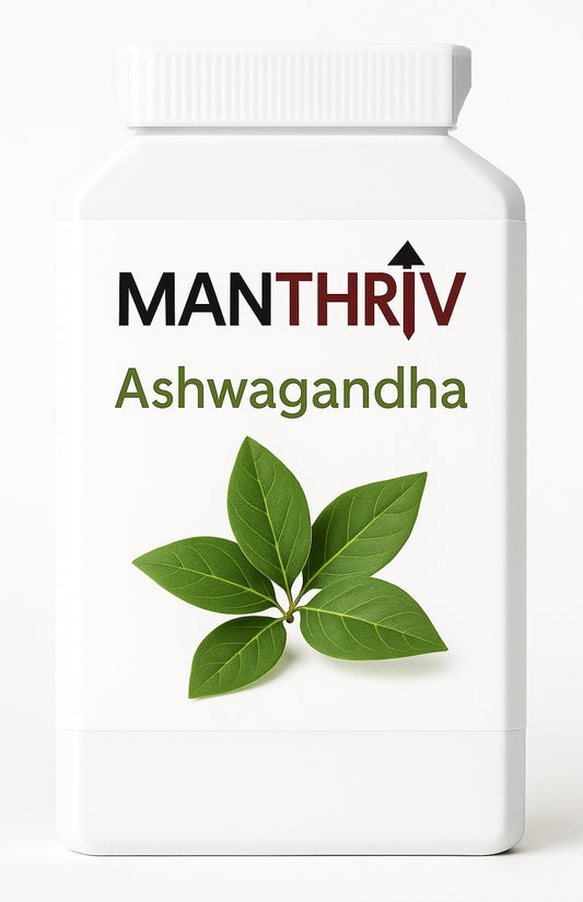 ManThriv Ashwagandha – Stress, Strength & Vitality Support